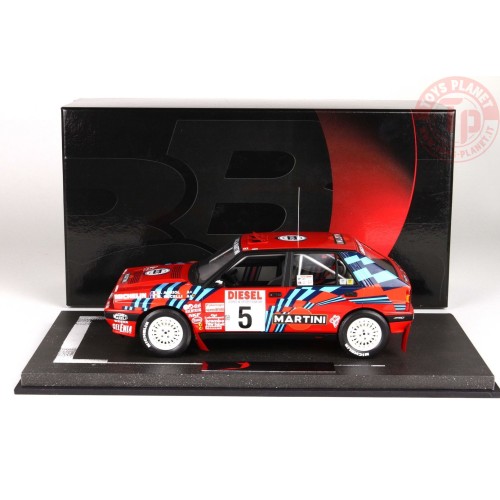 Lancia Delta HF Integrale 16V Sanremo 1989 Biasion Siviero N. 1 Winner BBRC1839B BBR MODELS