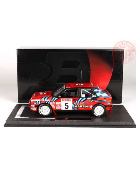 Lancia Delta HF Integrale 16V Sanremo 1989 Biasion Siviero N. 1 Winner BBRC1839B BBR MODELS