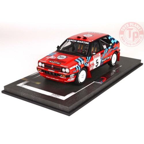 Lancia Delta HF Integrale 16V Sanremo 1989 Biasion Siviero N. 1 Winner BBRC1839B BBR MODELS
