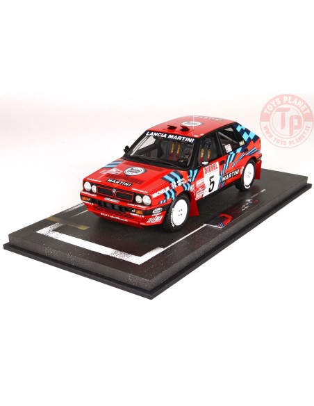 Lancia Delta HF Integrale 16V Sanremo 1989 Biasion Siviero N. 1 Winner BBRC1839B BBR MODELS