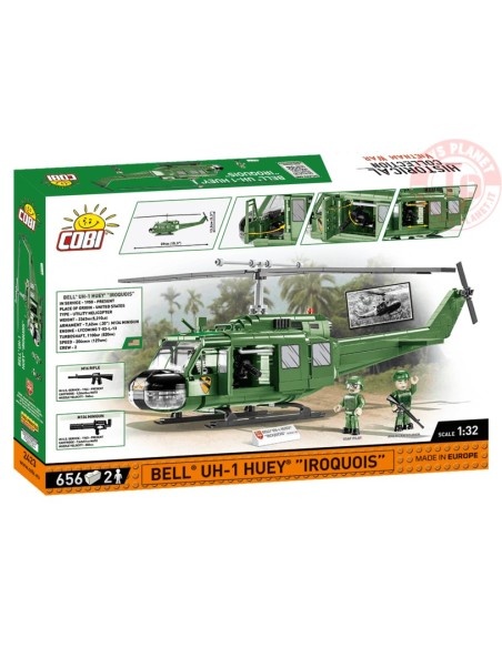 BELL UH-1 HUEY IROQUOIS COBI 2423 COBI BELL UH-1 HUEY IROQUOIS COBI 2423 COBI