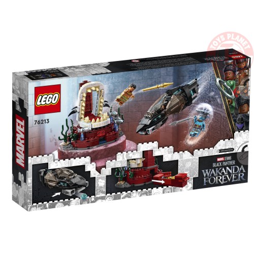 La stanza del trono di Re Namor LEGO MARVEL 76213 LEGO