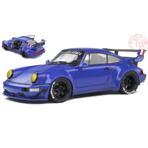 RWB BODY KIT 964 2017 CHAMPAGNE BLUE 1:18 SL1807503 SOLIDO