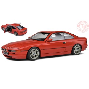 BMW 850 (E31) CSI 1990 BRILLIANT RED 1:18 SL1807001 SOLIDO