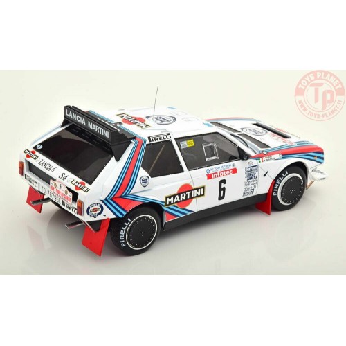 Lancia Delta S4 No.6 Martini Racing Tour de Corse 1986 Biasion/Siviero 1:18 IXO 18RMC083C.20 IXO MODELS