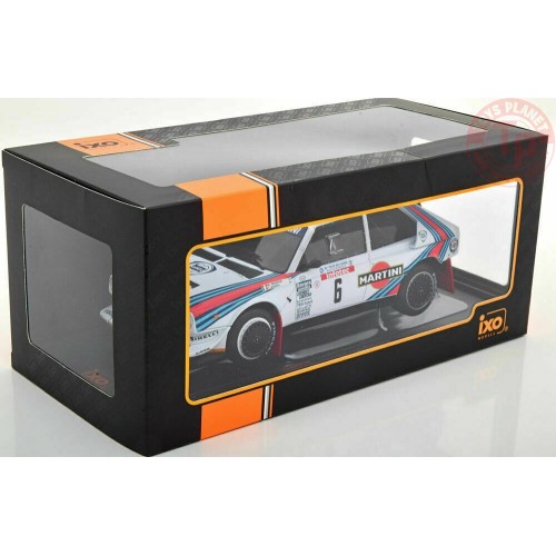 Lancia Delta S4 No.6 Martini Racing Tour de Corse 1986 Biasion/Siviero 1:18 IXO 18RMC083C.20 IXO MODELS