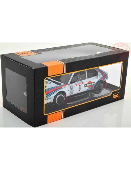 Lancia Delta S4 No.6 Martini Racing Tour de Corse 1986 Biasion/Siviero 1:18 IXO 18RMC083C.20 IXO MODELS
