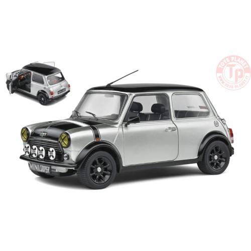 MINI COOPER SPORT 1998 PLATINUM SILVER "STREET FIGHTER" 1:18 SL1800608 SOLIDO