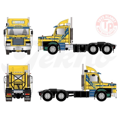 Scania 142H mooiste truck van het jaar 1986 - Truckstar Legends Zeldenrust TEKNO 83660 TEKNO