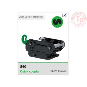 Steelwrist quick coupler S60 AT3200108 AT COLLECTIONS