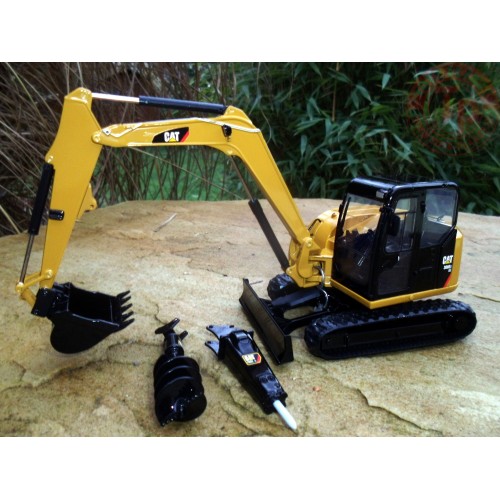 CAT 308 E2 CR SB con accessori DIECAST MASTERS 85239 USK MODELS