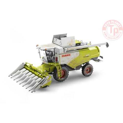 Claas tucano 570 sporcata con barra mais WIKING 0001708660 WIKING