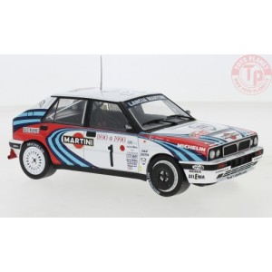 Lancia Delta HF Integrale 16V Martini Racing No.1 Rally Monte Carlo 1990 Biasion/Siviero - 1:24 IXO RAL012A IXO MODELS