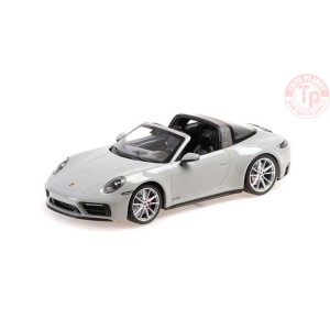 Porsche 911 (992) Targa 4 GTS 2021 Grey - 1:18 MINICHAMPS 155061064 MINICHAMPS