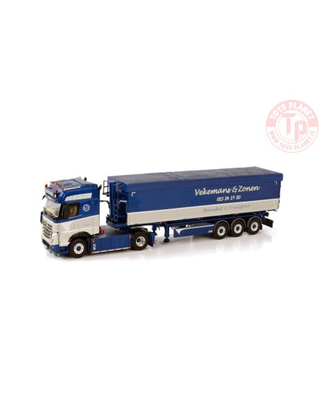 MERCEDES-BENZ ACTROS MP4 GIGA SPACE 4X2 VOLUME TRAILER - 3 AXLE - VEKEMANS EN ZONEN WSI 01-3479 WSI MODELS