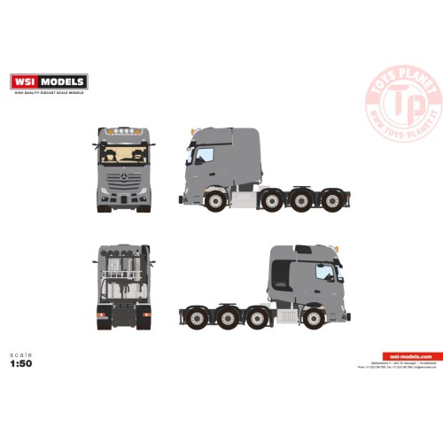 MERCEDES-BENZ ACTROS MP5 GIGA SPACE 8X4 PREMIUM LINE WSI 04-2142 WSI MODELS