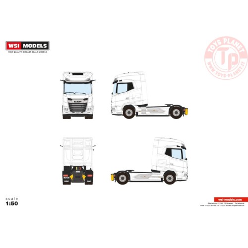 DAF XG+ 4X2 WHITE LINE WSI 03-2040 WSI MODELS