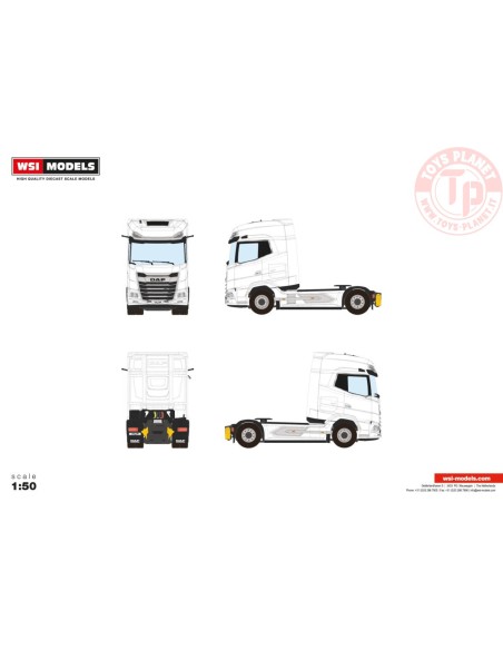 DAF XG+ 4X2 WHITE LINE WSI 03-2040 WSI MODELS