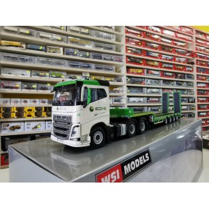 Volvo FH4 6x4 con pianale Trasporto Mezzi 4 assi ECOVIE WSI 02-2809 WSI MODELS
