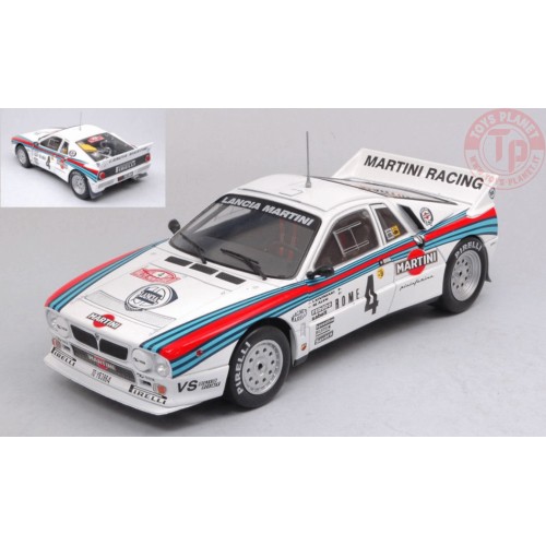 LANCIA RALLY 037 N.4 MARTINI RALLY MONTE CARLO 1983 ALEN/KIVIMAKI 1:24 IXO 24RAL015B IXO MODELS