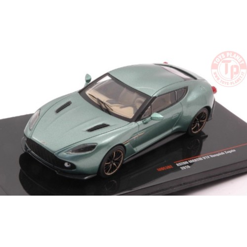 ASTON MARTIN V12 VANQUISH ZAGATO 2016 MET.GREEN 1:43 IXO MOC302 IXO