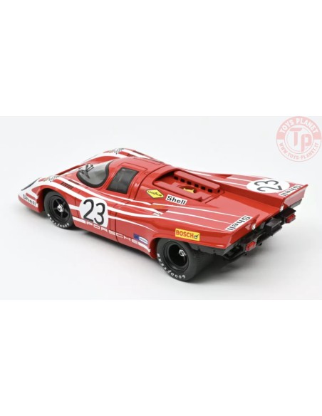 Porsche 917K 1970 24H Le Mans 23 Attwood / Herrmann Winner 1:18 NV187586 NOREV Porsche 917K 1970 24H Le Mans 23 Attwood / Herrmann Winner 1:18 NV187586 NOREV