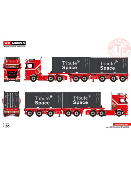 DAF XF SPACE CAB MY2017 6X2 TWIN STEER 2CONNECT COMBI TRAILER 2+3 AXLE + 2X 20FT CONTAINER - Weeda Transport WSI 01-3628 WSI ... DAF XF SPACE CAB MY2017 6X2 TWIN STEER 2CONNECT COMBI TRAILER 2+3 AXLE + 2X 20FT CONTAINER - Weeda Transport WSI 01-3628 WSI ...