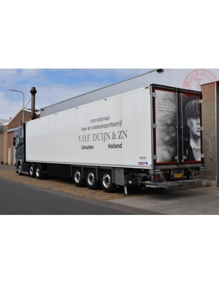 Scania Next Gen S580 Highline 3 assi con rimorchio frigo - Duijn en Zonen IJmuiden vof van TEKNO 81348 TEKNO