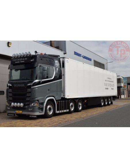 Scania Next Gen S580 Highline 3 assi con rimorchio frigo - Duijn en Zonen IJmuiden vof van TEKNO 81348 TEKNO