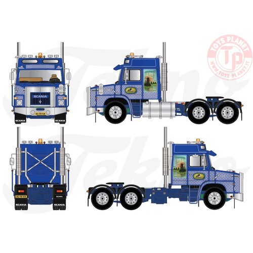 Scania 141 Torpedo 6x2 Peter Kempen - Truckstar Legends TEKNO 75815 TEKNO
