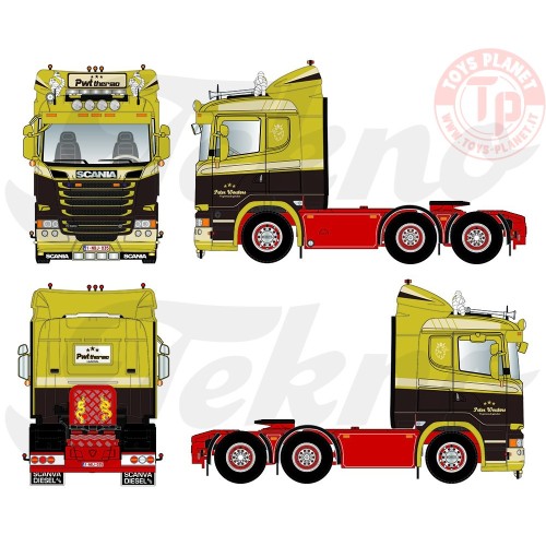 Scania R520 Sleeper - Peter Wouters TEKNO 81596 TEKNO