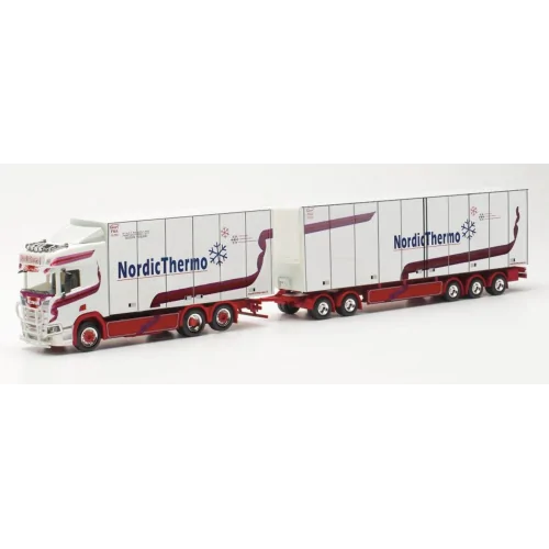 Scania CR20HD reefer trailer Salonen/Nordic Thermo HERPA 315550 HERPA 1:87