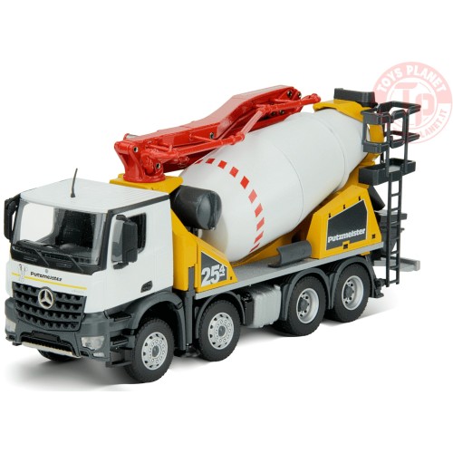 PUTZMEISTER PUMI 25-4 Concrete mixer on MERCEDES-BENZ Arocs 4axle Edition PUTZMEISTER CONRAD 78227/01 CONRAD