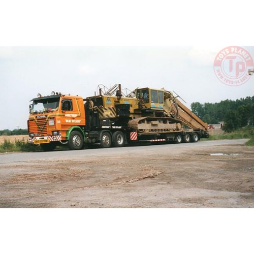 SCANIA 3 SERIES LOW LOADER - 3 AXLE - HOLTROP V.D. VLIST WSI 01-3625 WSI MODELS
