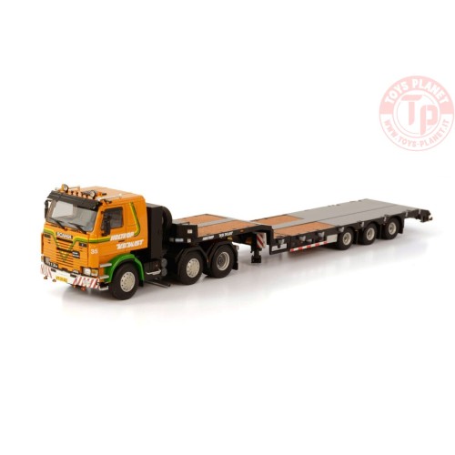 SCANIA 3 SERIES LOW LOADER - 3 AXLE - HOLTROP V.D. VLIST WSI 01-3625 WSI MODELS