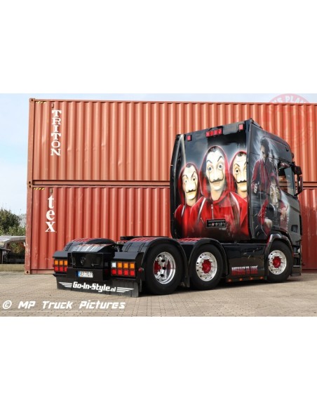 SCANIA S HIGHLINE CS20H 6X2 TWINSTEER "GERMAN SUPERTRUCKS" Oehlrich WSI 01-3712 WSI MODELS