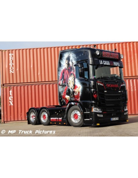 SCANIA S HIGHLINE CS20H 6X2 TWINSTEER "GERMAN SUPERTRUCKS" Oehlrich WSI 01-3712 WSI MODELS