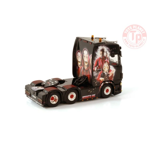 SCANIA S HIGHLINE CS20H 6X2 TWINSTEER "GERMAN SUPERTRUCKS" Oehlrich WSI 01-3712 WSI MODELS