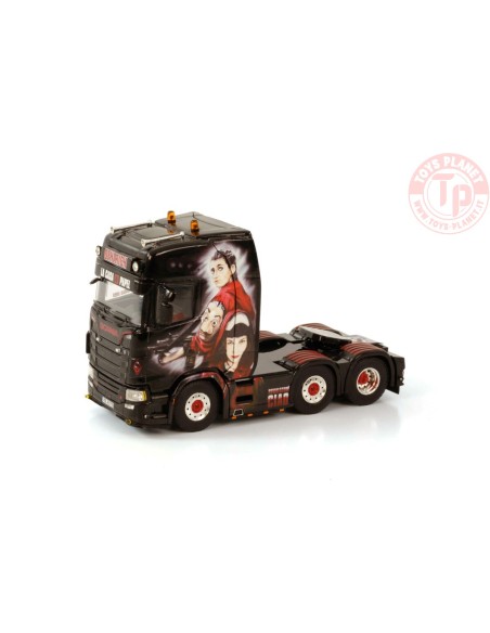 SCANIA S HIGHLINE CS20H 6X2 TWINSTEER "GERMAN SUPERTRUCKS" Oehlrich WSI 01-3712 WSI MODELS