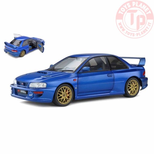 SUBARU IMPREZA 22B 1998 SONIC BLUE 1:18 SL1807401 SOLIDO