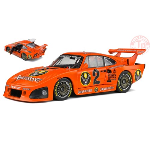 PORSCHE 935 K3 N.2 JAGERMEISTER DRM 1980 A.PLANKENHORN 1:18 SL1807202 SOLIDO
