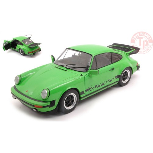 PORSCHE 911 (930) CARRERA 3.2 GREEN 1:18 SL1802603 SOLIDO