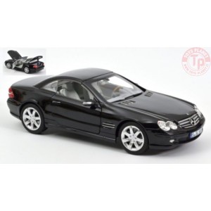 MERCEDES SL 500 2003 BLACK 1:18 NV183840 NOREV