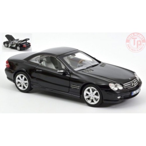 MERCEDES SL 500 2003 BLACK 1:18 NV183840 NOREV