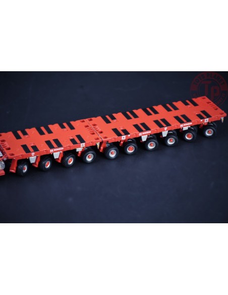 SCHEUERLE SPMT 6 AXLE WITH 4 AXLE WITH PPU DE ROMEIN IMC MODELS 32-0185 IMC MODELS