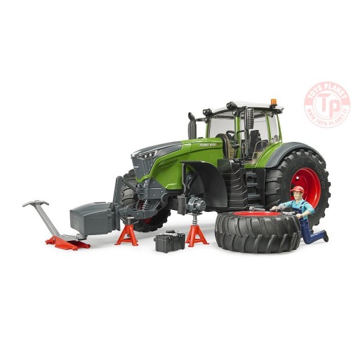 Fendt 1050 Vario con meccanico e attrezzi officina BRUDER 04041 BRUDER