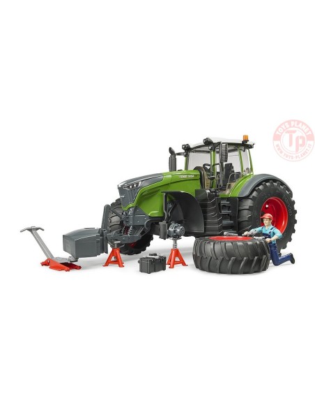 Fendt 1050 Vario con meccanico e attrezzi officina BRUDER 04041 BRUDER