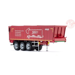 Krampe conveyor belt trailer SB II 30/1070 -red WIKING 077657 WIKING