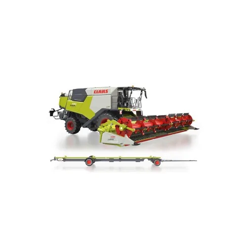 Claas Trion 720 Montana with Convio 1080 and trolley WIKING 077857 WIKING