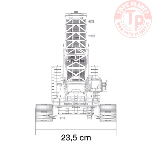 Liebherr LR 11000 NZG 1029 NZG